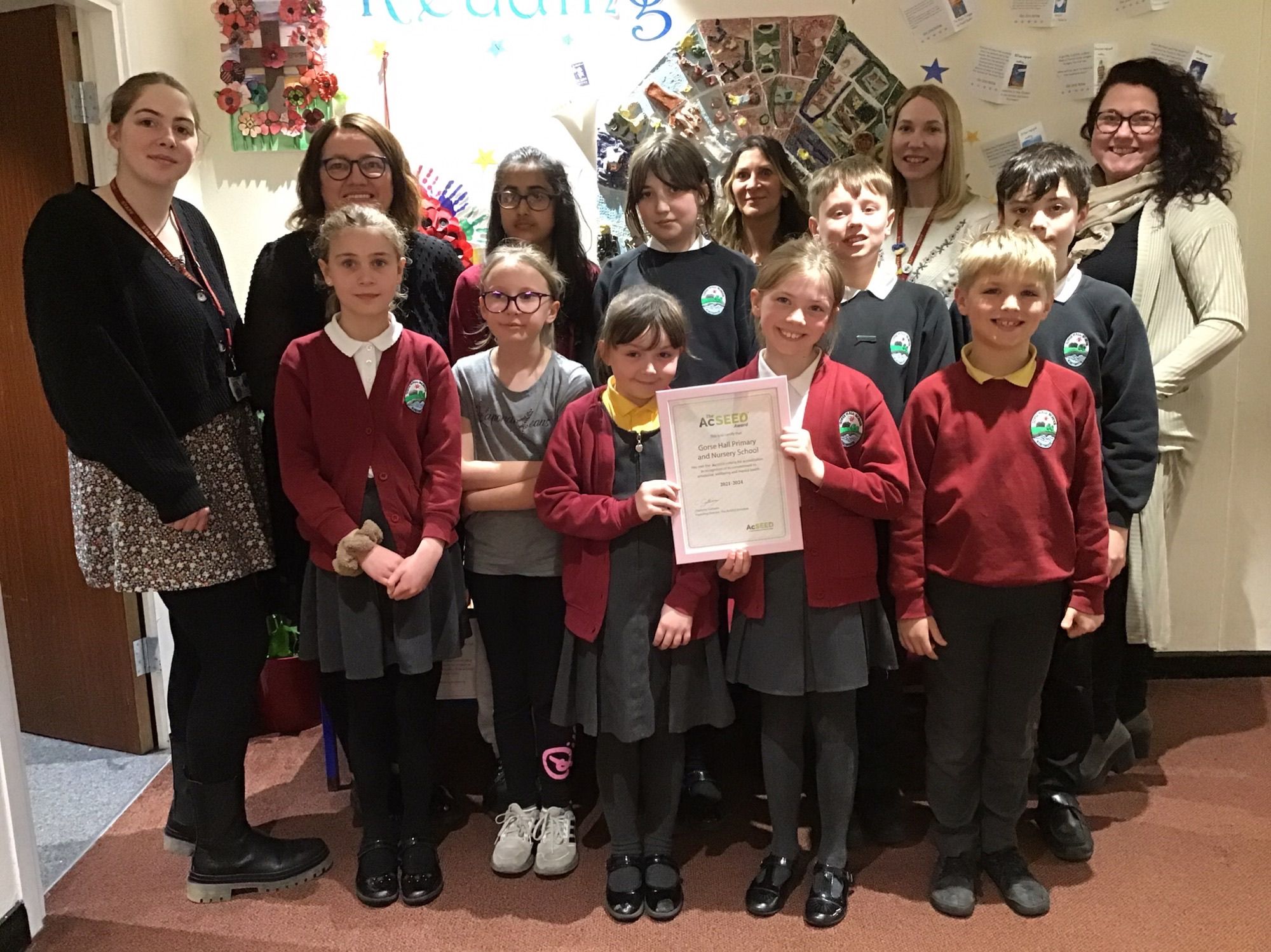 Gorse Hall Primary and Nursery School Award